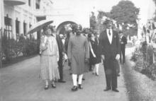 Maharaja Sri Krushna Chandra Gajapati with British Rulers